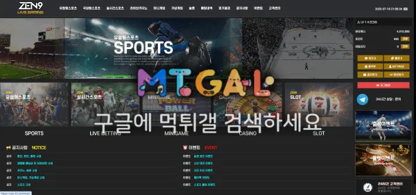 젠나인 / zen9 돈따니 베팅검수 드립 첨부 이미지
