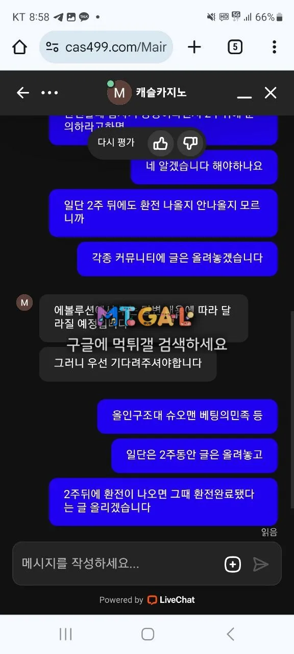 캐슬카지노 양방드립 첨부 이미지
