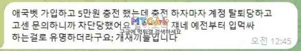 애국벳 먹싸입니다 이용 금지 첨부 이미지
