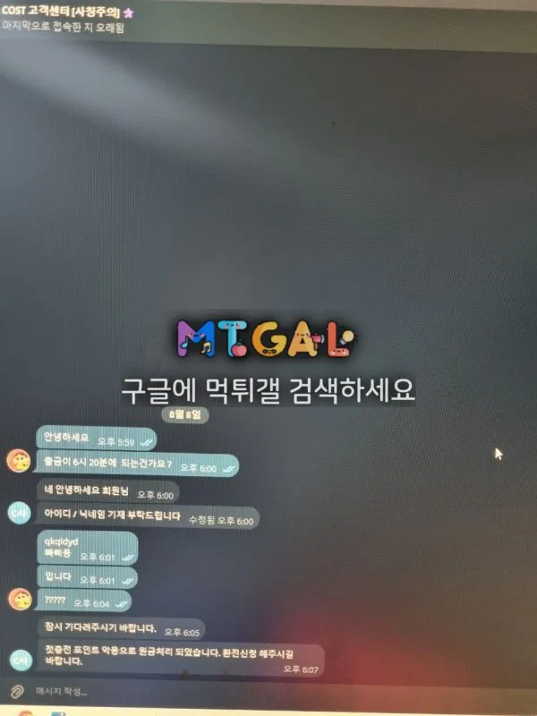 코스트 (cost) 350만원 먹튀 첨부 이미지