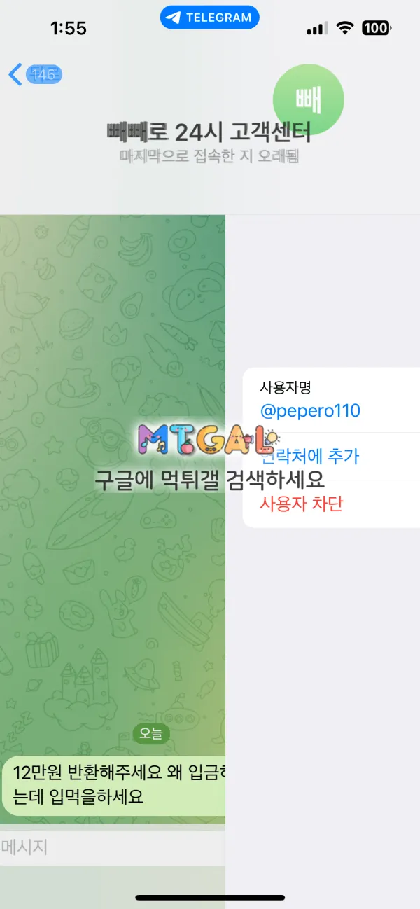 빼빼로 12만원 입먹 ㅋㅋ 첨부 이미지