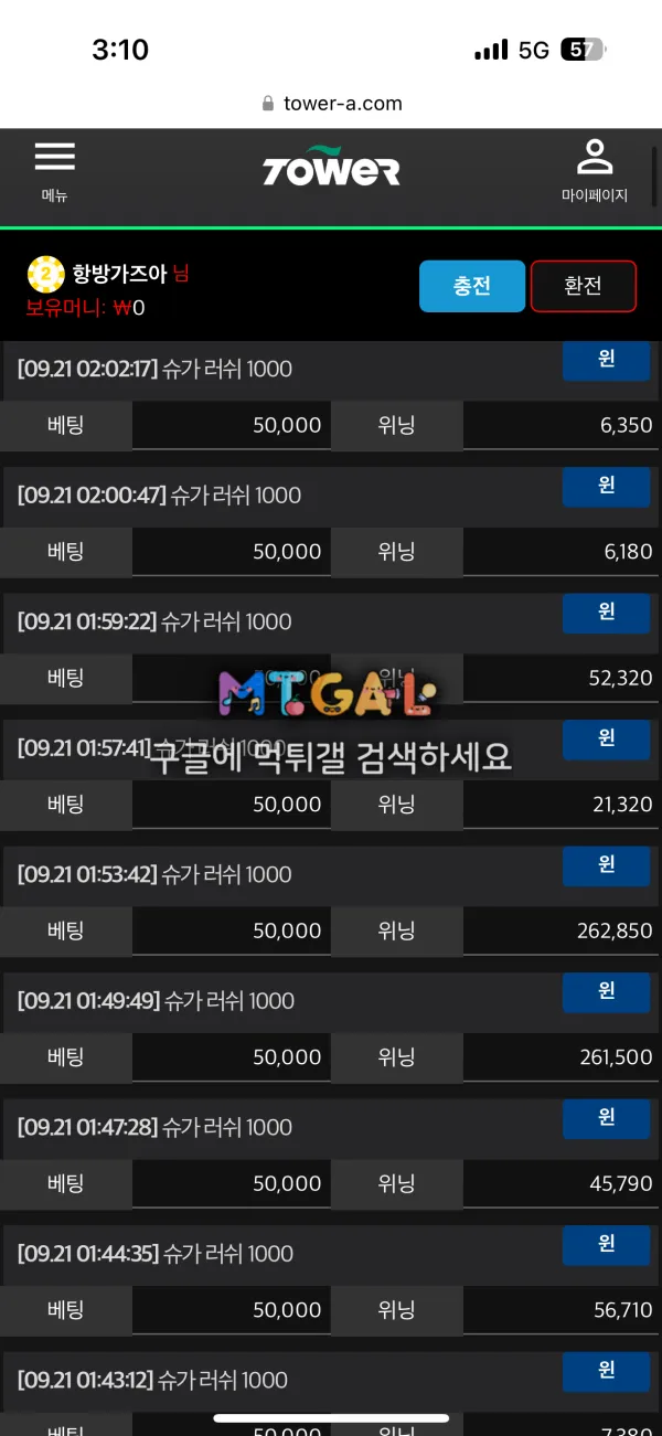 타워 환전하면 꼬리물기 ㅈㄴ시킴 첨부 이미지