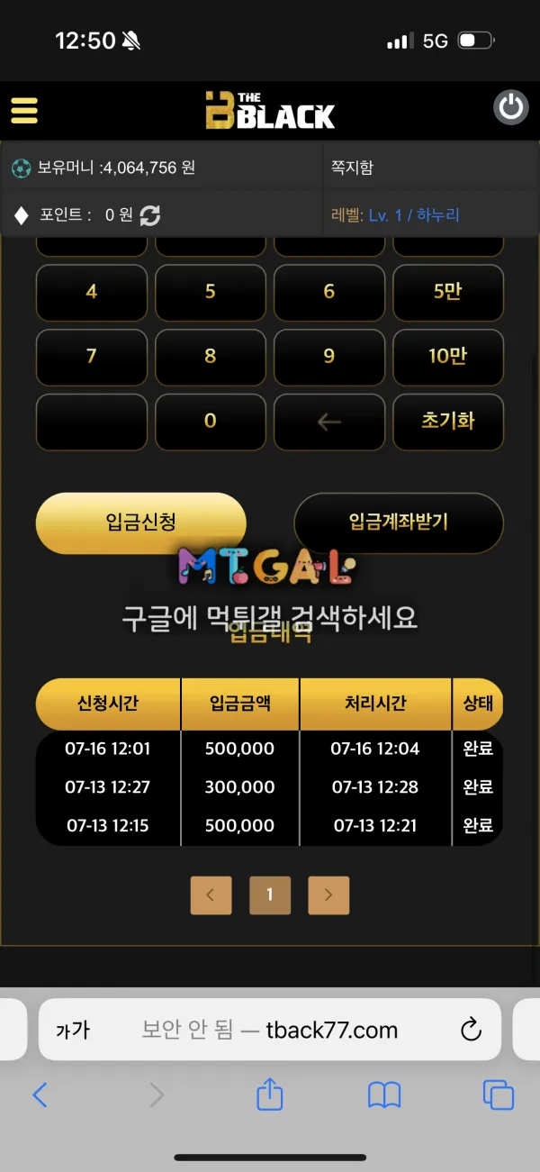 더블랙, 먹튀블러드 한통속 입니다 조심하세요 첨부 이미지