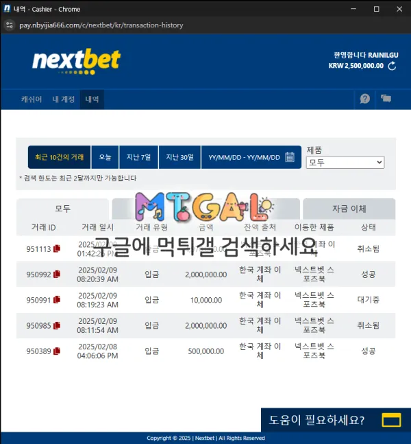 넥스트벳 먹튀 첨부 이미지